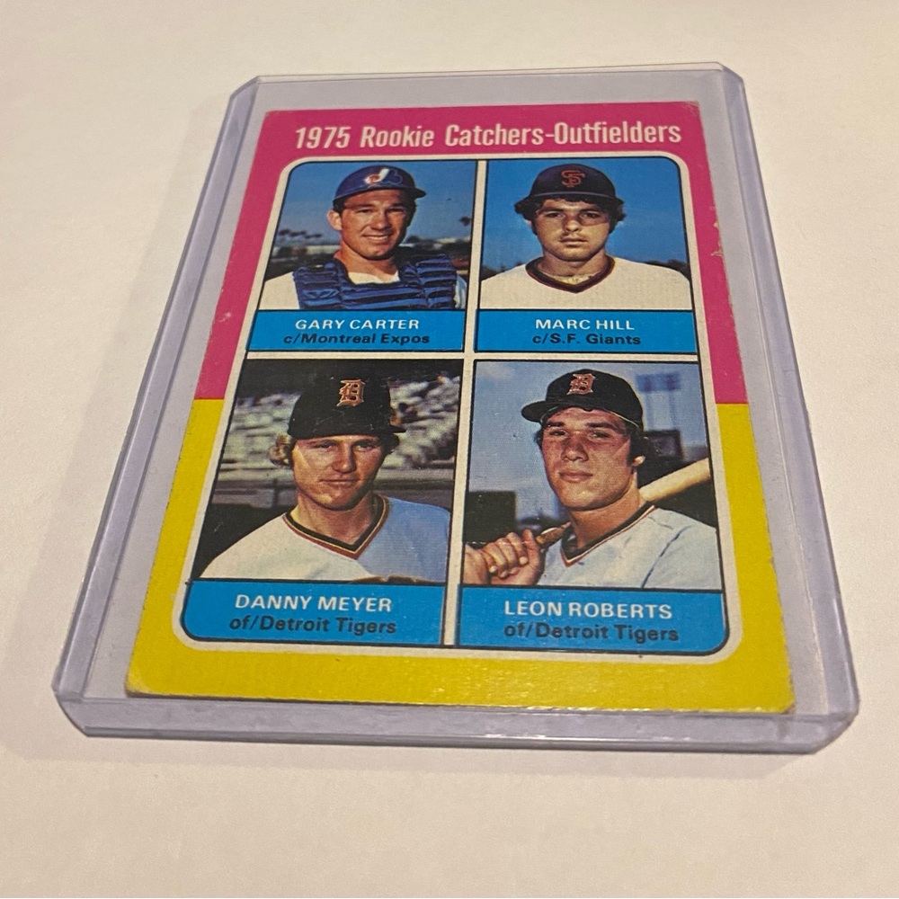 Gary Carter RC Rookie 1975 Topps Baseball Card # 620 Montreal Expos Vintage